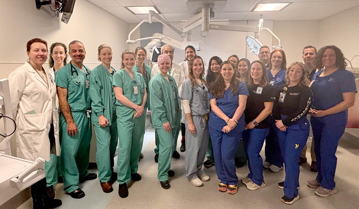 Trauma team at L+M Hospital