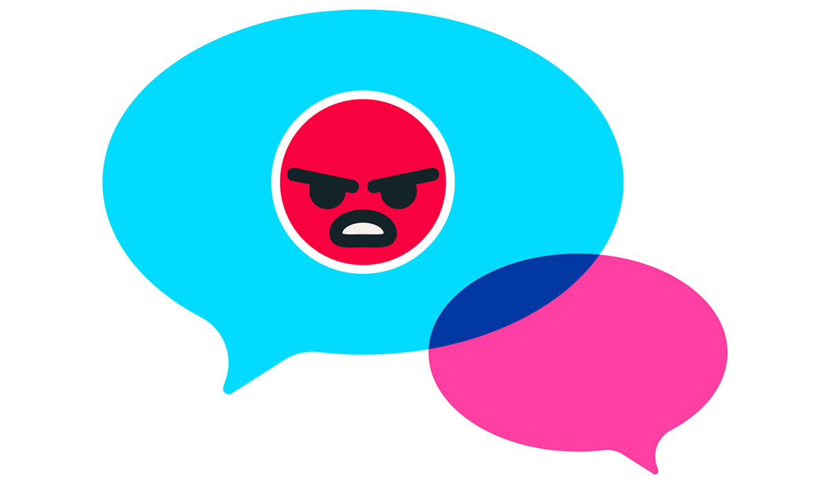 Angry Face Emoticon